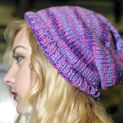Winter Hat in Aster
