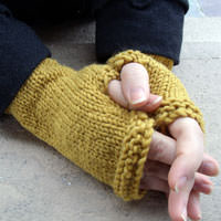 Winter Sunshine Mitts