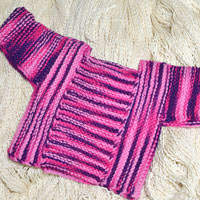 Modular (No Sew!) Baby Sweater