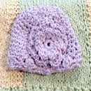 Baby Hat with Flower