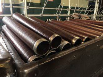Vintage Textile Tubes