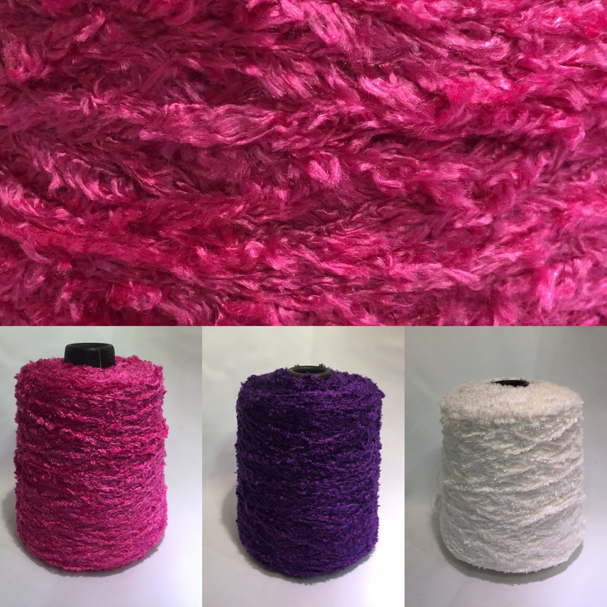 Eyelash Rayon Chenille Made in America Yarns