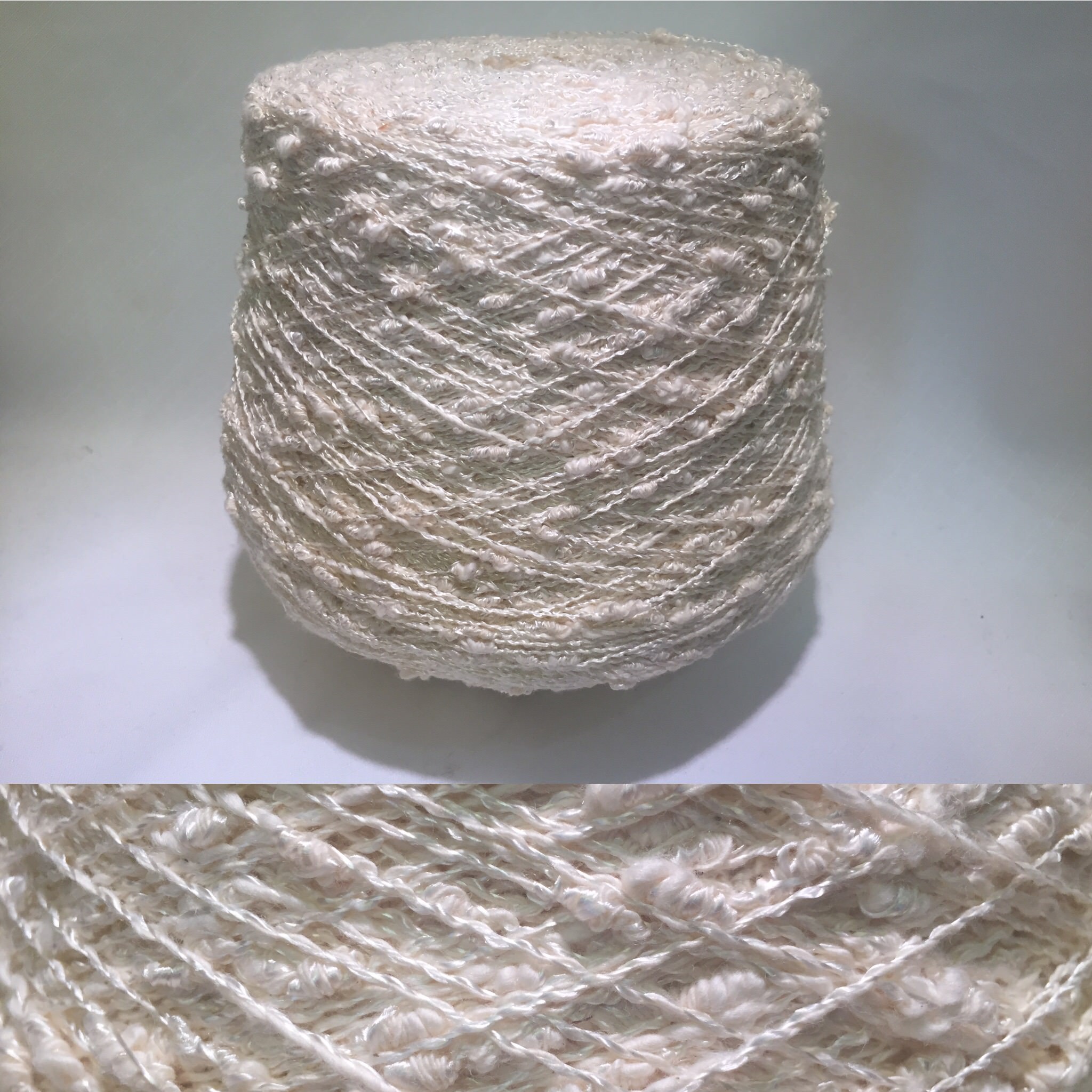 BIG Lumpy Cotton Rayon Made in America Yarns