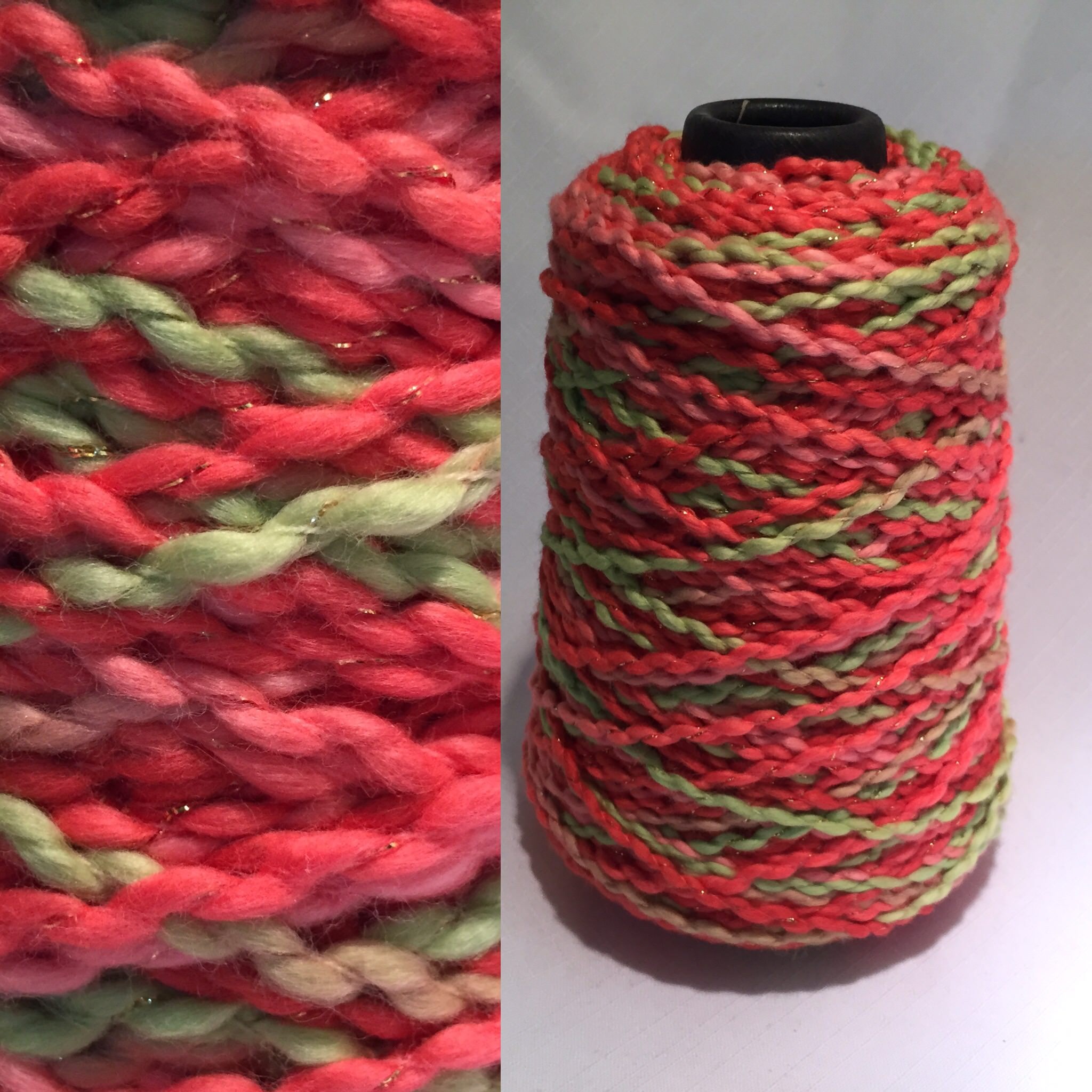 Funky Cotton with Metallic Made in America Yarns