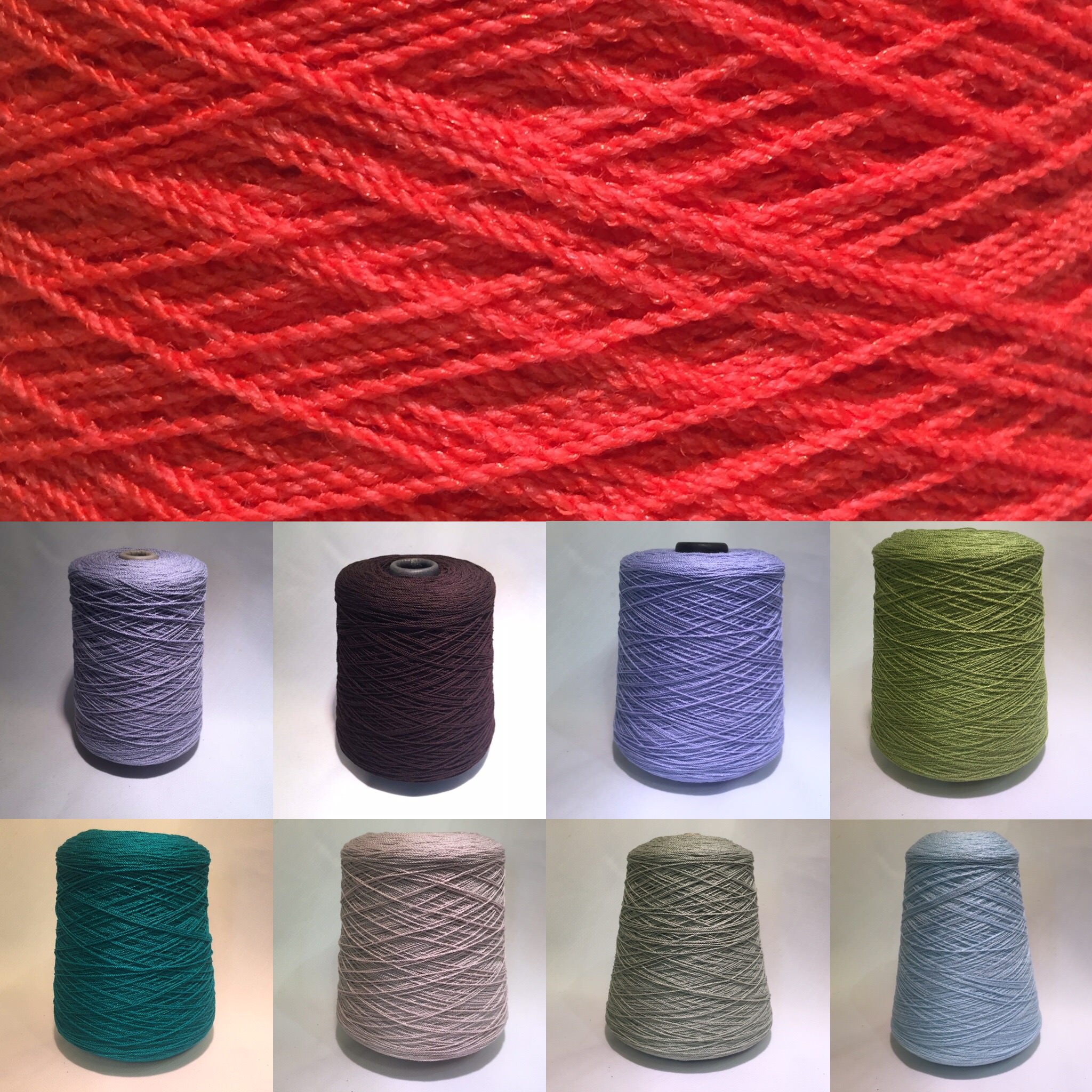 BIG Wool Crepe Yarn Made in America Yarns