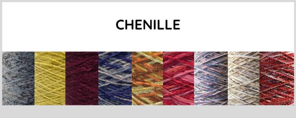 Rayon Chenille Yarn Clearance - Made in America Yarns